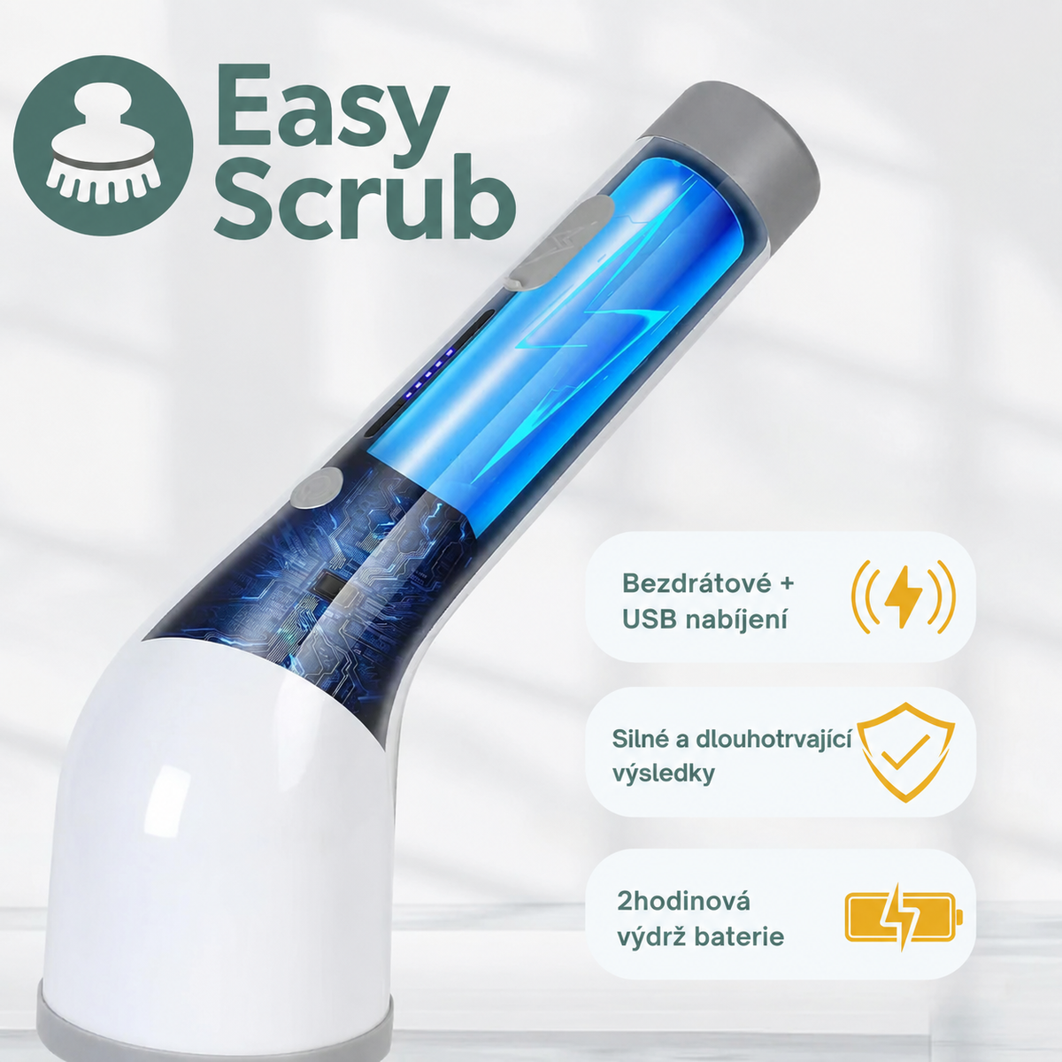 Elektrický čisticí kartáč 8v1 – EasyScrub